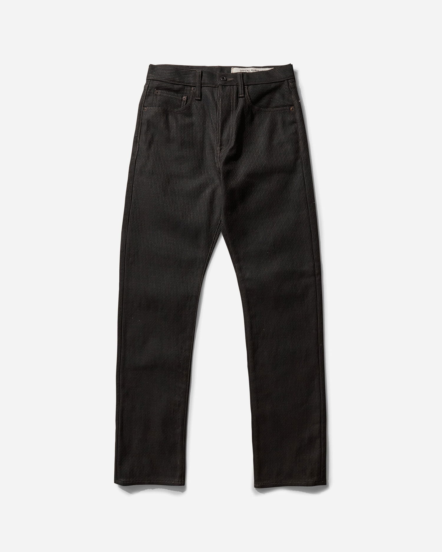 Kavbojke KAPITAL Century Denim Monkey Cisco Black Pants Črna | KAP-305A 1, 0