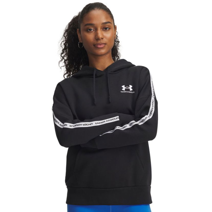 Pulover Under Armour Under Armour Icon Taped Hoodie Črna | 6003708-004