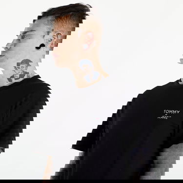 Majica Tommy Hilfiger Reg Corp Tee Ext Black Črna | DM0DM18872 BDS, 3