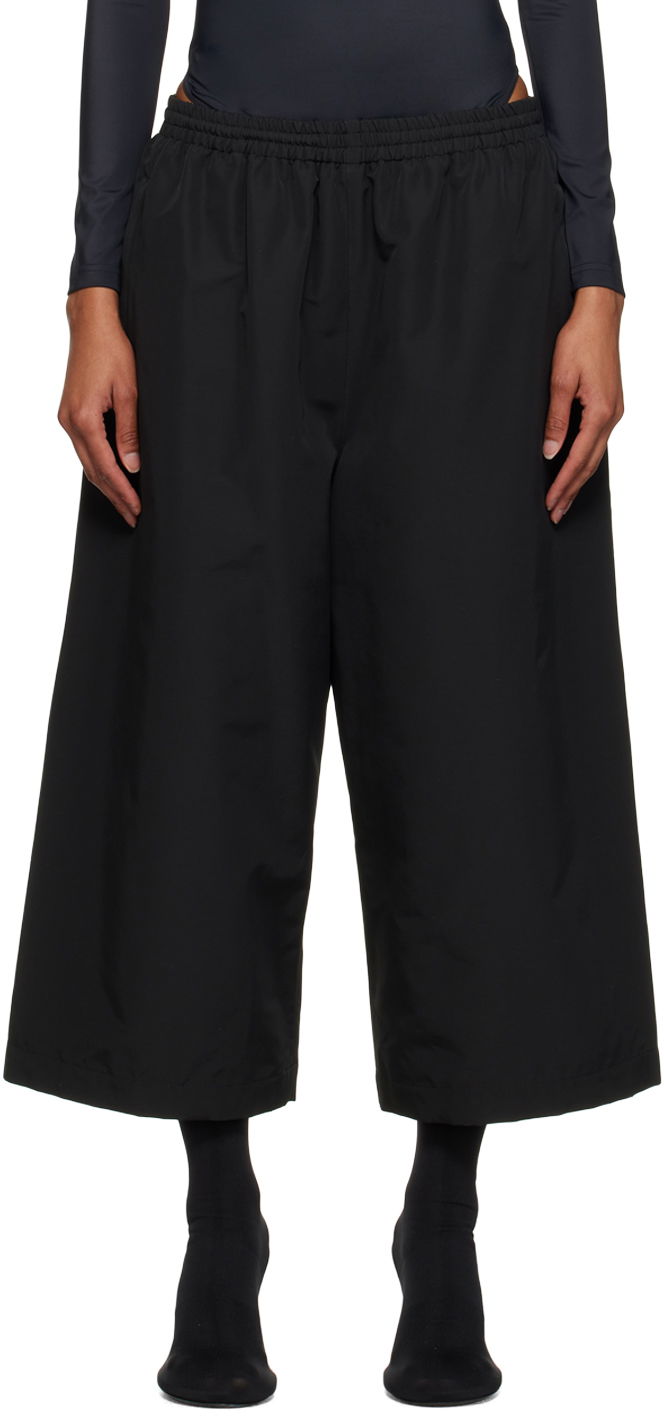 Kratke hlače Balenciaga Elasticized Shorts Črna | 746515 TMO17, 0