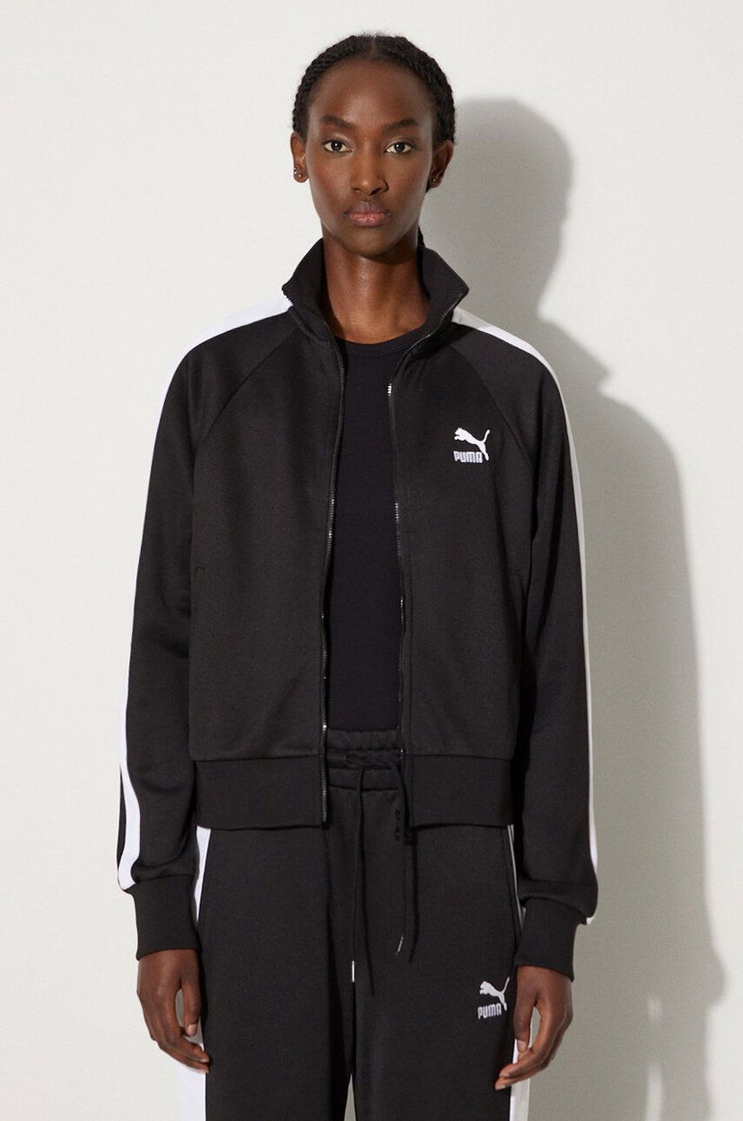 Bomber jakna Puma Iconic T7 Track Jacket Črna | 627994