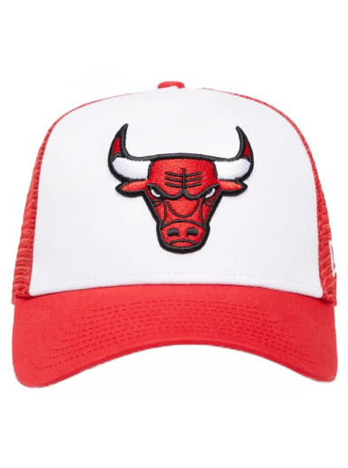 Kapa New Era Chicago Bulls Team Colour A-Frame Trucker Cap Rdeča | 60348855