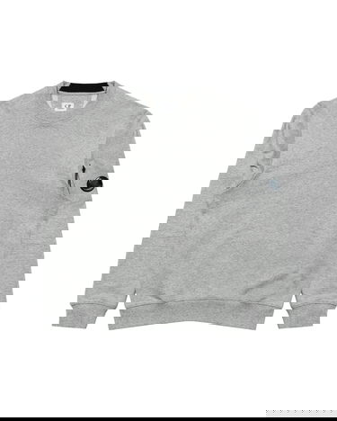 Pulover C.P. Company Crew Neck Sweatshirt Siva | RCCMSS713A005086W-M94, 3
