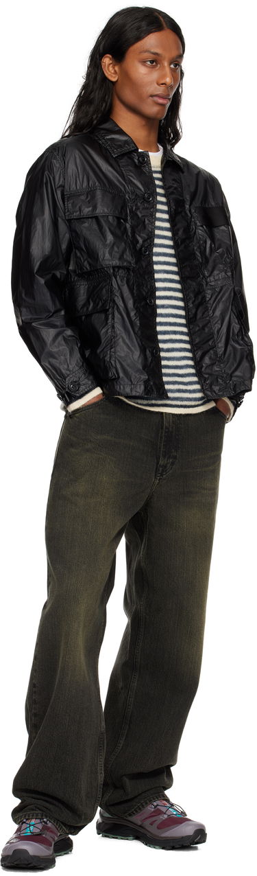 Vetrovka C.P. Company CS II Logo Overshirt Jacket Črna | 18CMOS080A-110030G, 3