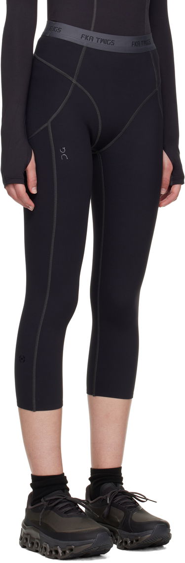 Pajkice On Running FKA twigs Edition Studio Sport Cropped Leggings Črna | 1WF11690553, 1
