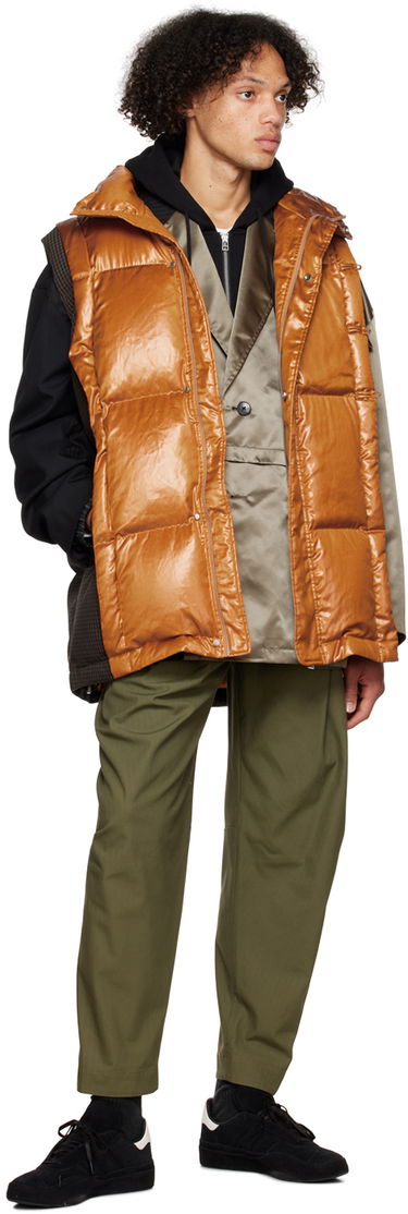 Telovnik Feng Chen Wang Feng Chen Wang Deconstructed Down Vest Rjava | FUF14VS04, 3