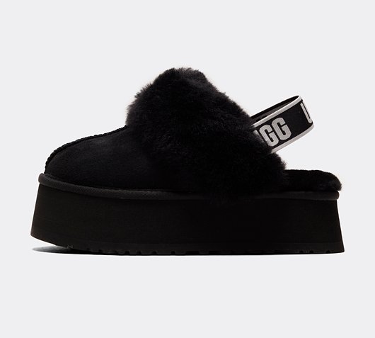 Superge in čevlji UGG Funkette Slide Črna | 1113474-BLK
