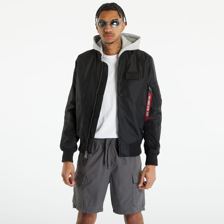Bomber jakna Alpha Industries MA-1 TT Hood Bomber Jacket Črna | 196108-03, 0