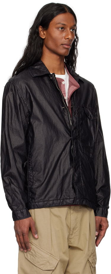 Vetrovka C.P. Company C.P. Company Lino Wax Overshirt Siva | 18CMOS203A-006284G, 4