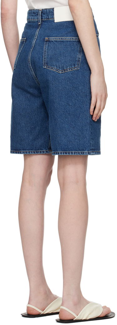 Kratke hlače Loulou de Saison Loulou de Saison Isu Denim Shorts Modra | ISU, 2