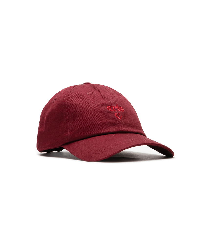 Kapa Arte Antwerp Arte Antwerp Heart Logo Baseball Cap Bordo | AW25-242AC-BOR