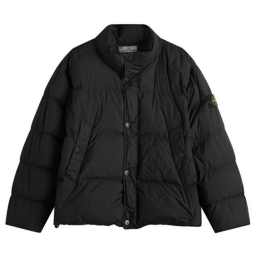 Puhovka Stone Island Crinkle Reps Nylon Down Jacket, Size Large Črna | K2S154100010-V0029