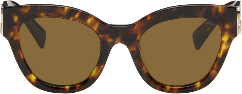Sončna očala Miu Miu Miu Miu Glimpse Sunglasses Rjava | 0MU 01YS 8056262329160
