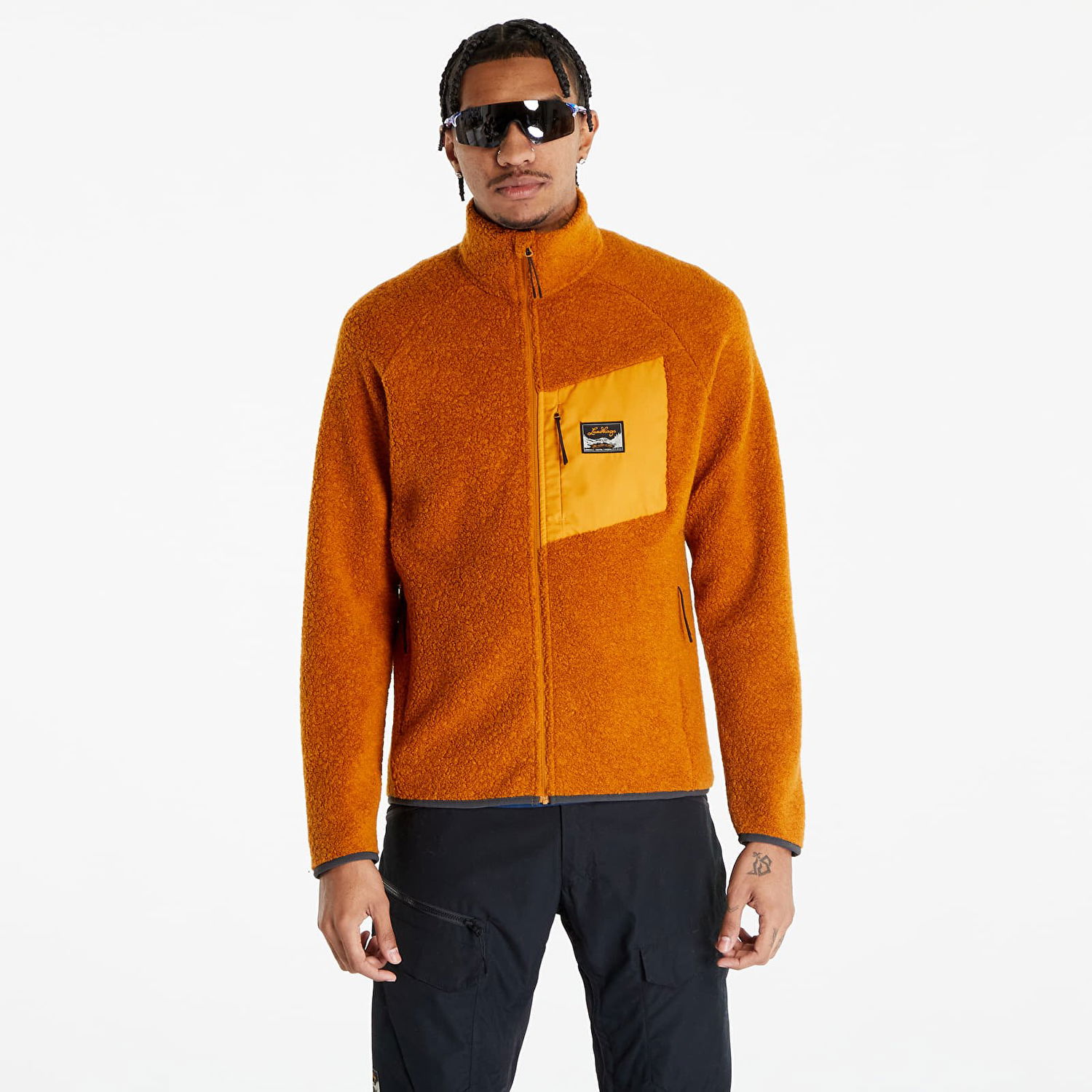 Pleteni pulover Lundhags Lundhags Flok Pile Wool Fleece Jacket Oranžna | 1113100-006, 0
