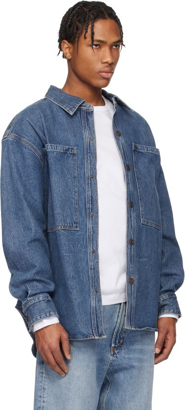 Srajce AGOLDE AGOLDE Atticus Denim Jacket Modra | A4031-1206, 1