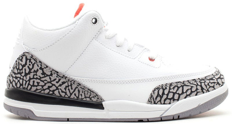 Superge in čevlji Jordan Jordan 3 Retro White Cement (2011) Bela | 429487-105