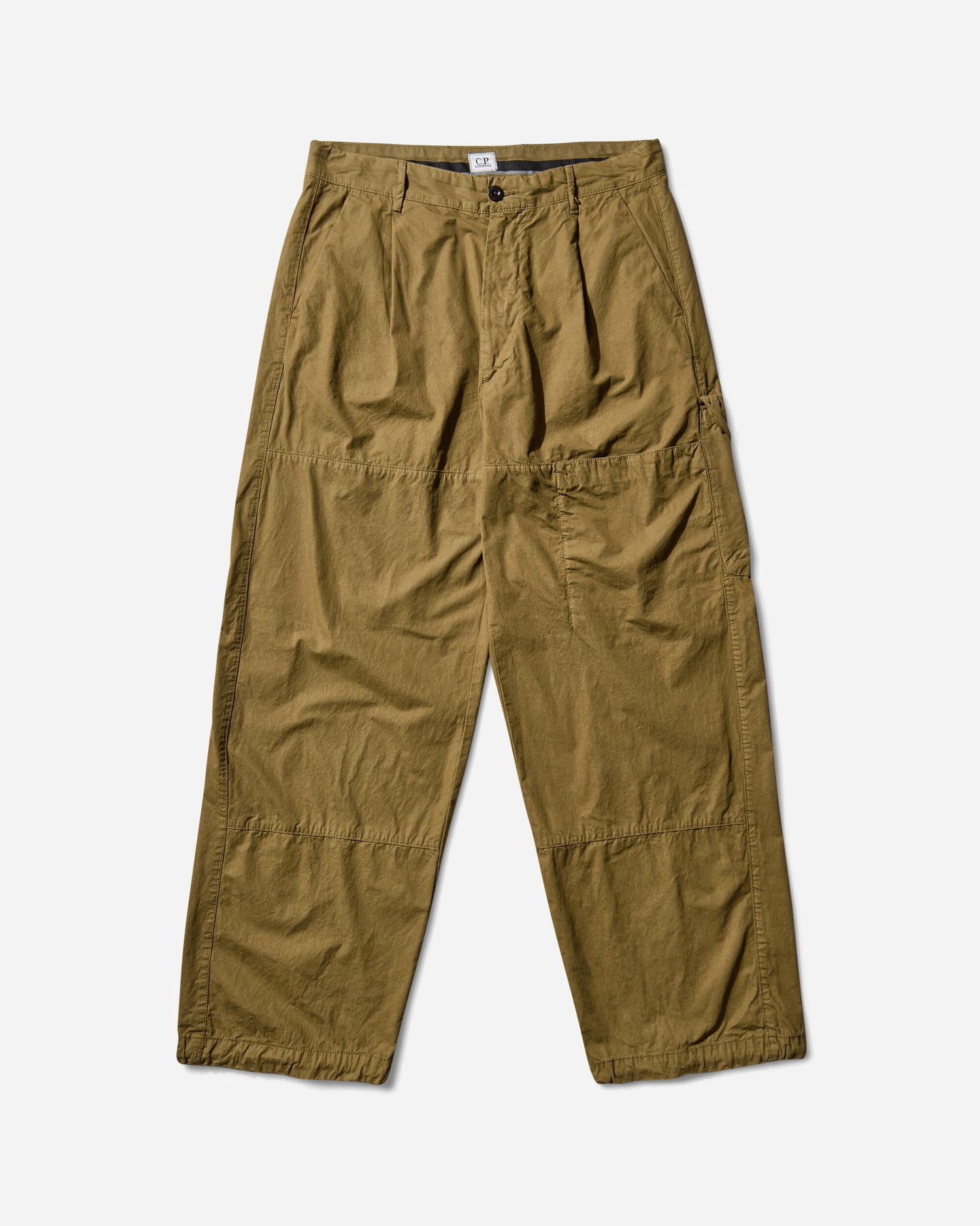 Cargo hlače C.P. Company Peached Microreps Cargo Pants Zelena | 19CMPA065A-110324G 652, 1