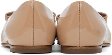 Oblačila FERRAGAMO Salvatore Ferragamo Varina Bow Ballerina Flats Bež | 753657, 1