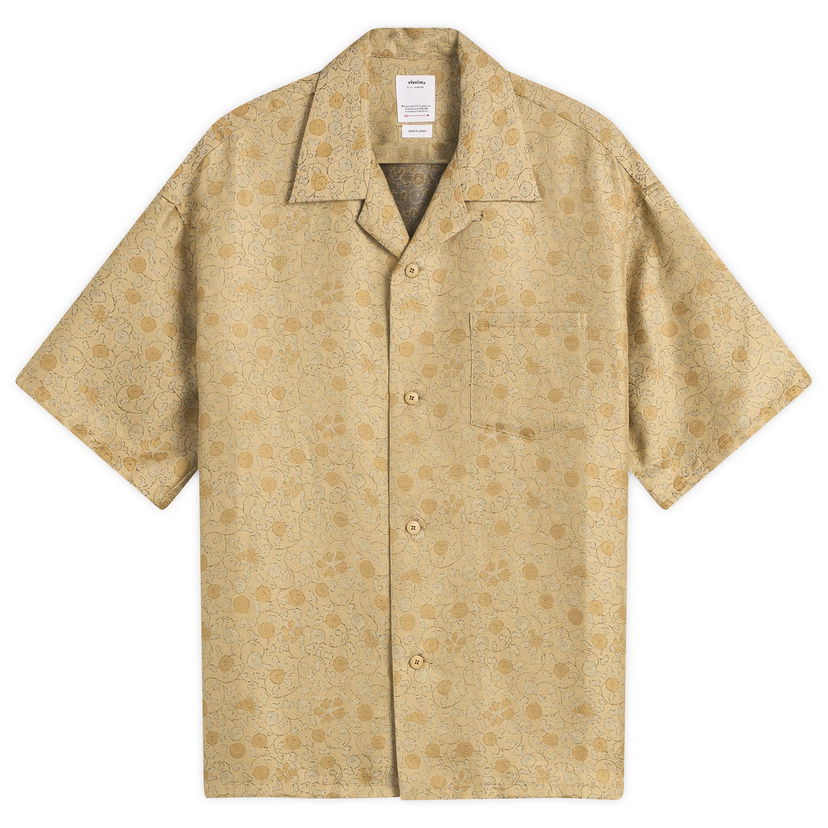 Srajce visvim Crosby Jacquard Shirt Bež | 0125205011002