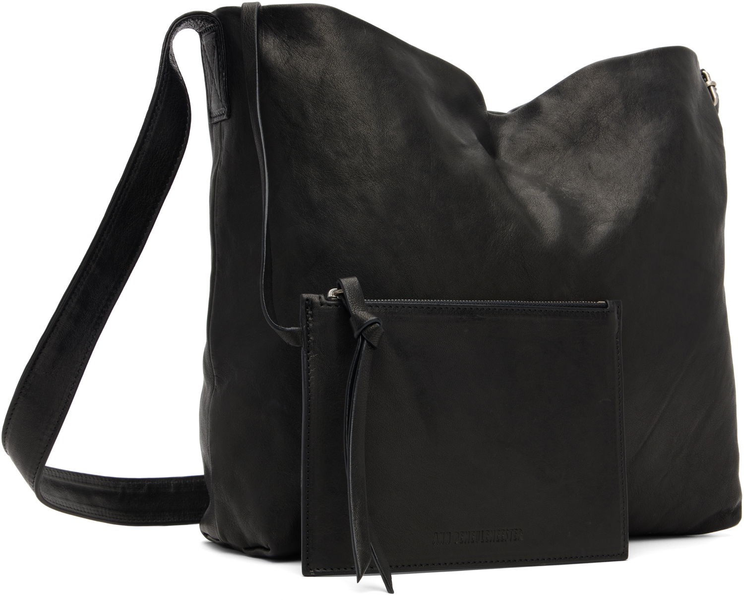Torba za čez ramo Ann Demeulemeester Ann Demeulemeester Runa Medium Soft Shoulder Bag Črna | B0012628-LT137-099, 1