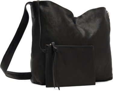 Torba za čez ramo Ann Demeulemeester Ann Demeulemeester Runa Medium Soft Shoulder Bag Črna | B0012628-LT137-099, 1