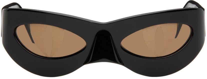 Sončna očala Charles Jeffrey Loverboy Neko Sunglasses Črna | 44140101