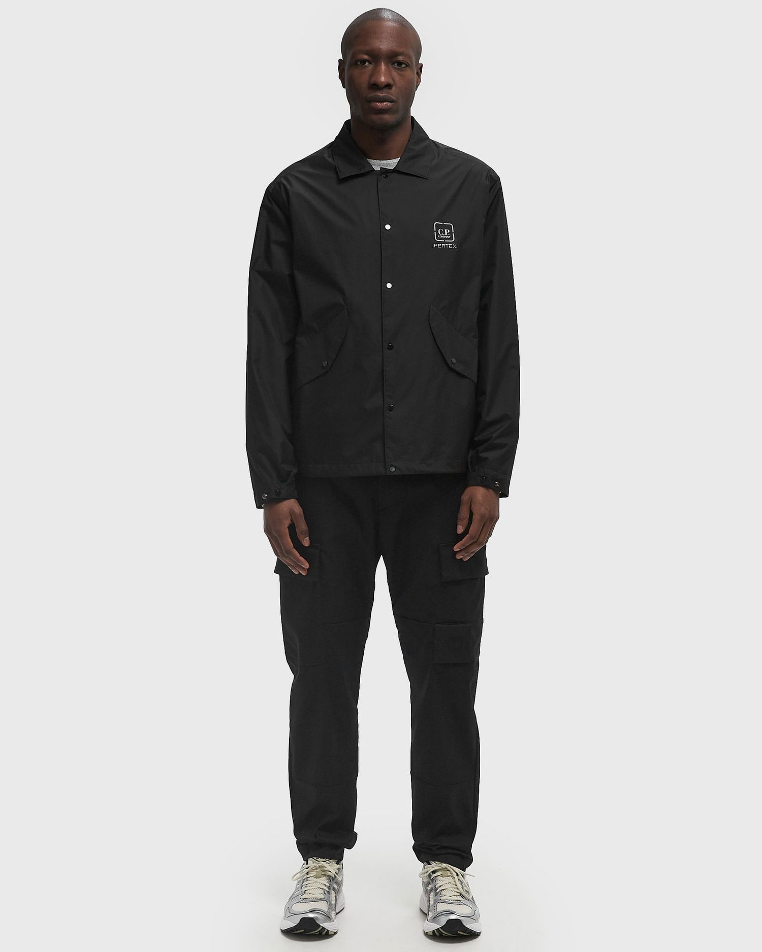 Vetrovka C.P. Company C.P. Company THE METROPOLIS SERIES PERTEX Overshirt Črna | 18CLOS020A110033A-999, 1