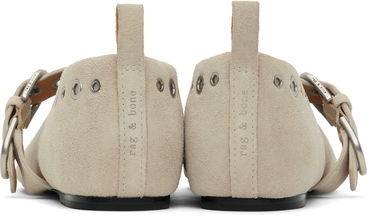 Oblačila rag & bone rag & bone Spire Mary Jane Ballerina Flats Bež | WFF24HF1008SU08, 1