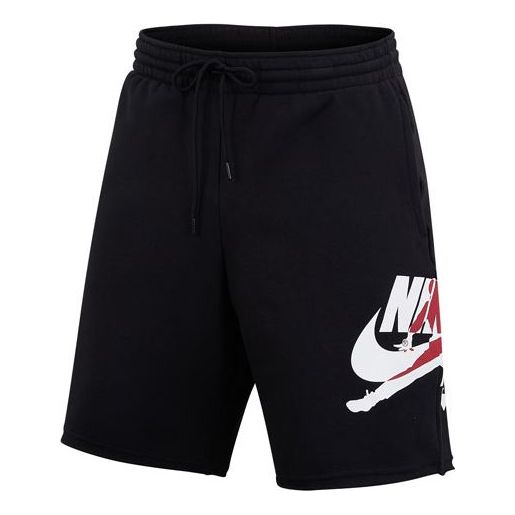Kratke hlače Jordan Jordan Jumpman Knit Basketball Shorts Črna | DH9509-010