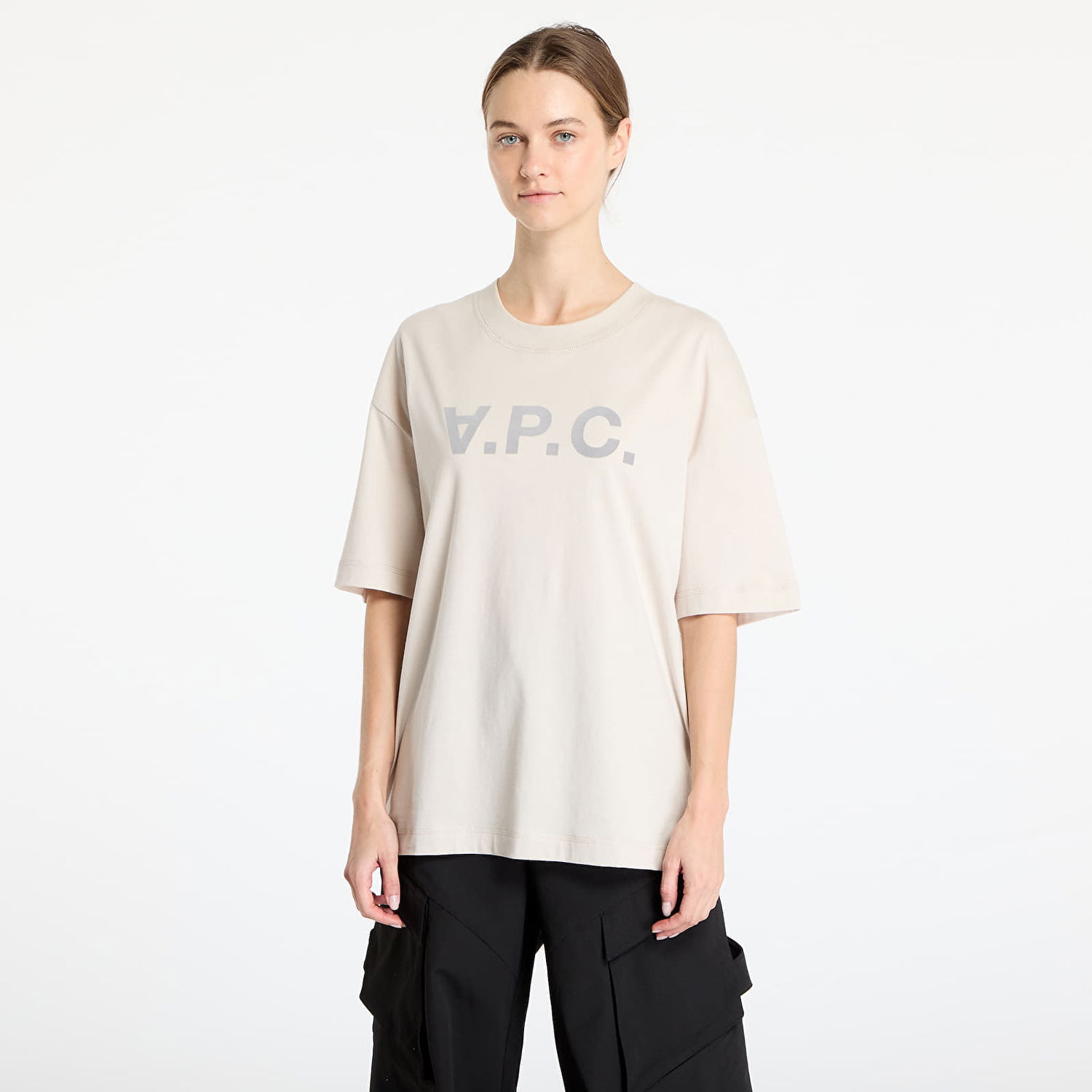 Majica A.P.C. Oversize Grand T-Shirt Bež | COHBO-M26385 AAE, 1