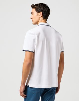 Polo majica Wrangler Wrangler Polo Shirt Bela | 112365466:XXL