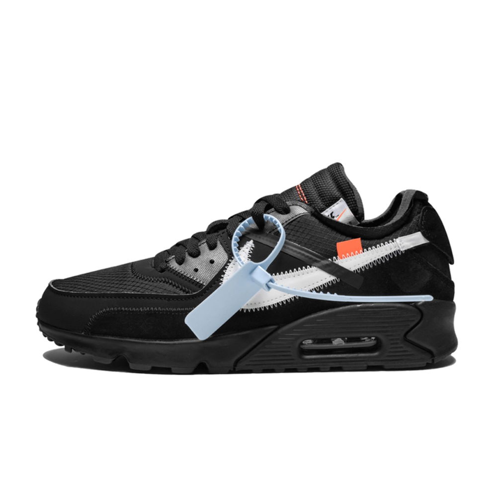 Superge in čevlji Nike Off-White x Air Max 90 "Black" Črna | AA7293-001, 0