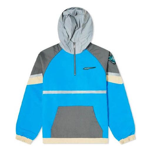 Vetrovka Puma Rhude Crossover HZ Half Zipper Jacket Modra | 596755-41