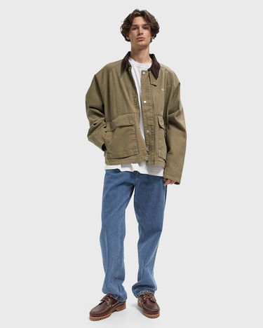 Jakna OBEY Caden Corduroy Collar Work Jacket Zelena | 121800596-MMD, 2