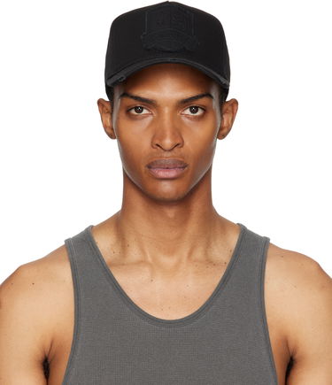 Kapa DSQUARED2 Dsquared2 Logo Baseball Cap Črna | BCM0928_05C00001, 0