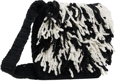 Torba za čez ramo ADER ERROR Fringed Crochet Shoulder Bag Večbarvna | BMADSSBA0302BK, 1