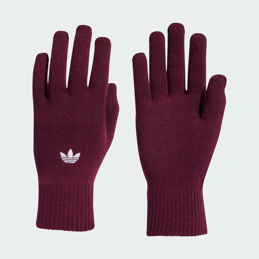 Rokavice adidas Performance Adicolor Smartphone Gloves Bordo | JZ5014, 0
