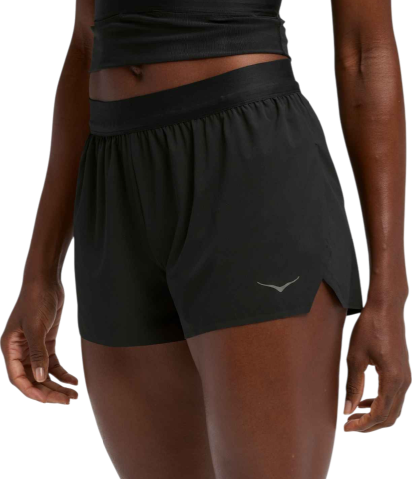 Kratke hlače Hoka One One Hoka Race Day Split Shorts Črna | 1176991-blk