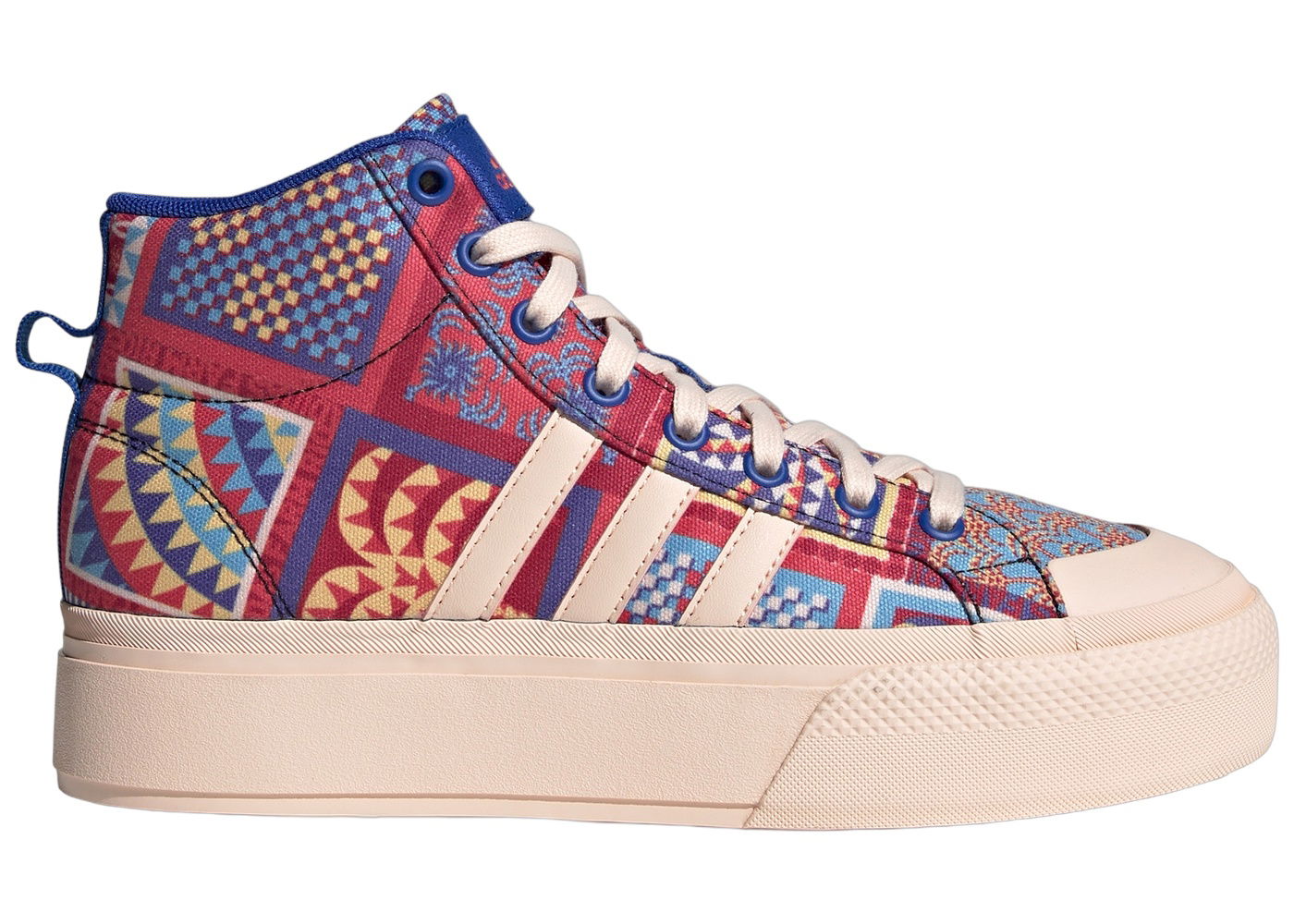 Superge in čevlji adidas Performance Bravada 2.0 Platform Mid Bliss Orange Bold Blue Večbarvna | IF9133, 0