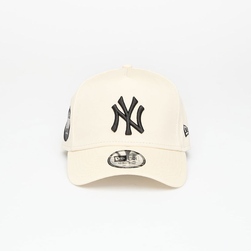 Kapa New Era New York Yankees MLB Sidepatch 9FORTY E-Frame Adjustable Cap Bež | 60758969