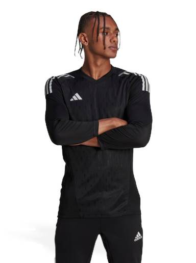 Dres adidas Originals Tiro 23 Pro Long Sleeve Goalkeeper Črna | HK7664
