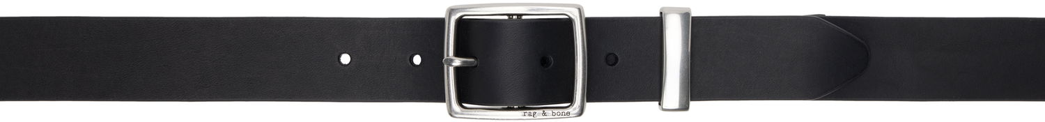 Pasovi rag & bone Rag & Bone X Boyfriend Leather Belt Črna | WJW25SB1035LE35, 0