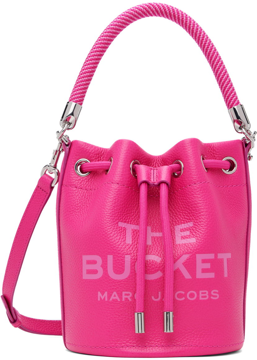 Torbica Marc Jacobs Marc Jacobs 'The Leather Bucket' Bag Roza | H652L01PF22