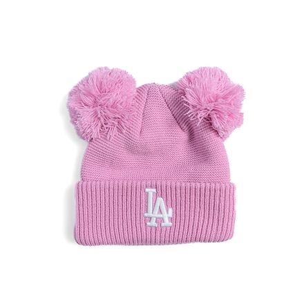 Beanie New Era LA Dodgers Double Pom Beanie Roza | 60565279, 0