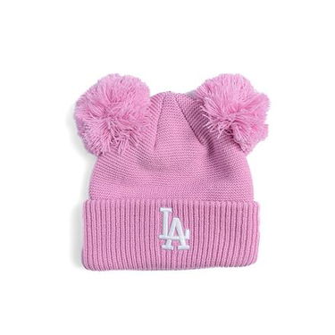 Beanie New Era LA Dodgers Double Pom Beanie Roza | 60565279, 0