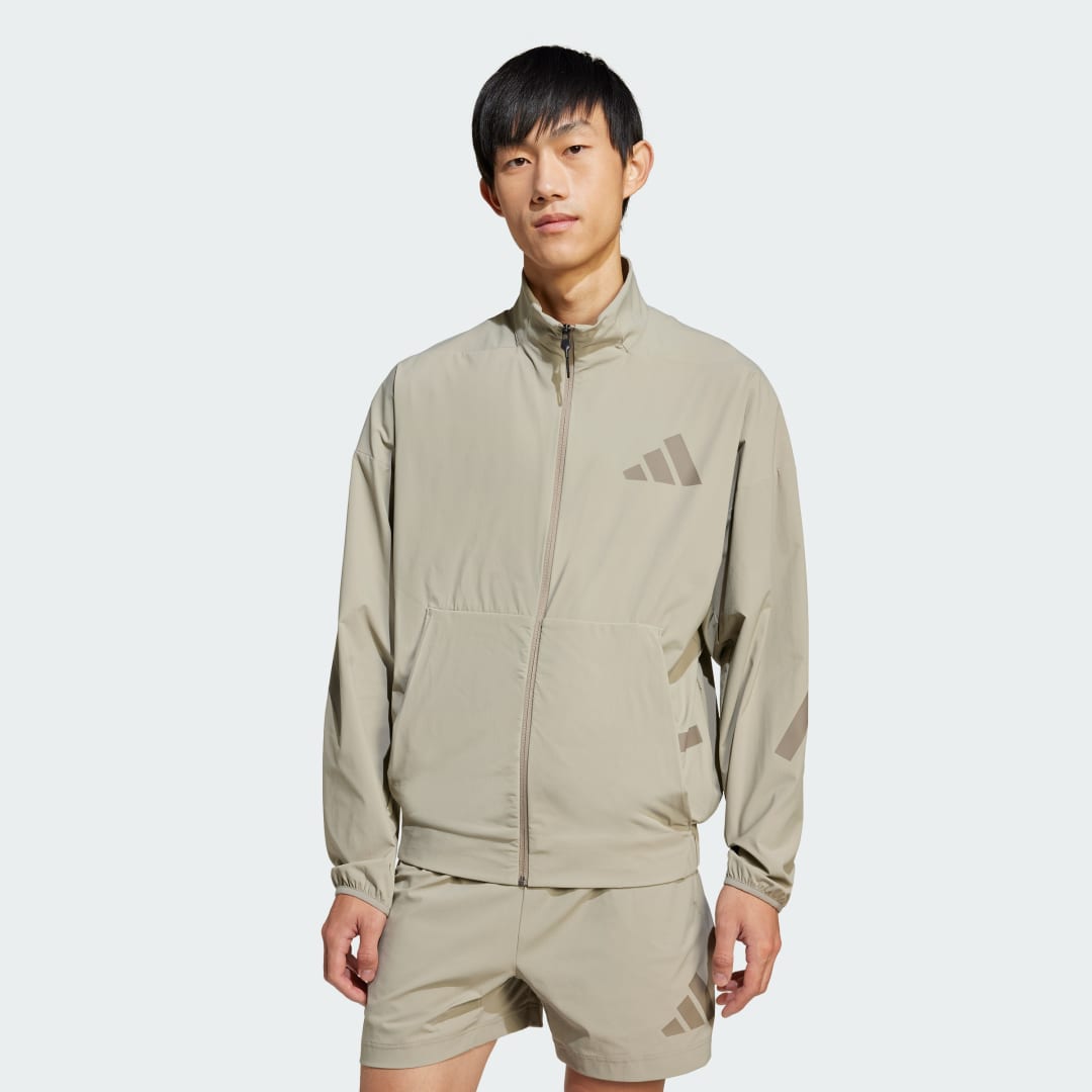 Vetrovka adidas Performance Woven Track Jacket Zelena | JN9028, 0