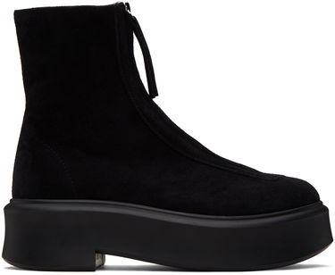 Oblačila The Row The Row Zipped I Suede Boots Črna | F1144-L25, 0