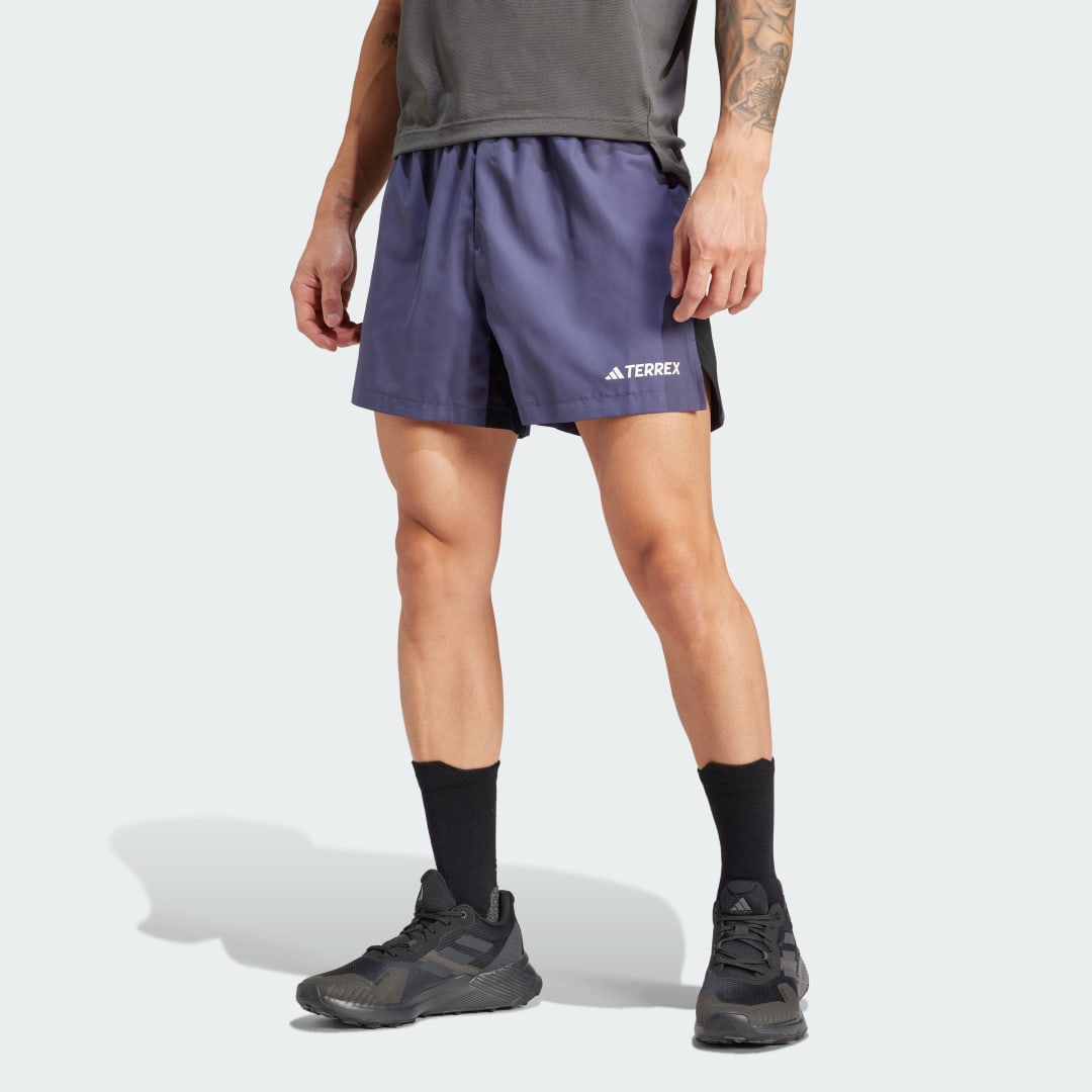 Kratke hlače adidas Performance adidas TERREX Terrex Multi Trail Running Mornarica | IP4864, 1