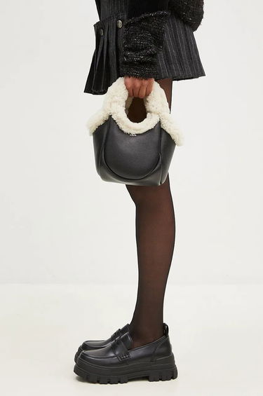 Tote bag Coperni Mini Shearling Bucket Bag Črna | COPBA69840S, 6