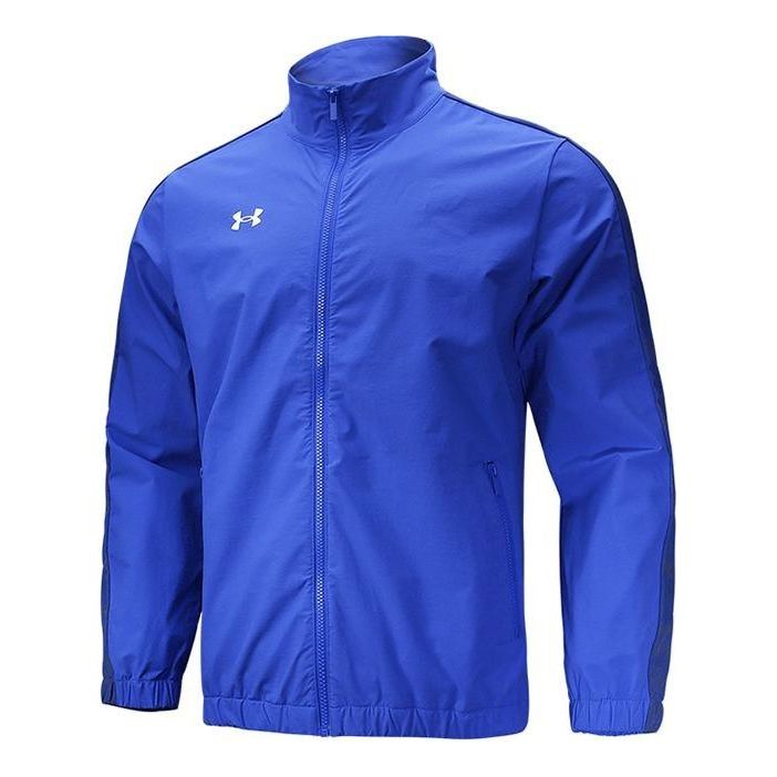 Vetrovka Under Armour Sportstyle Full Zip Woven Jacket Modra | 22500401-400
